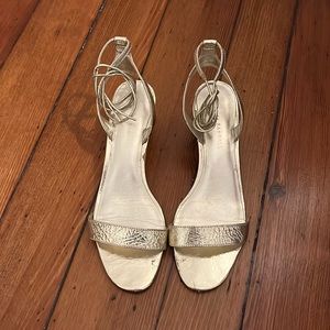 Loeffler Randall Jackie Sandals in Champagne